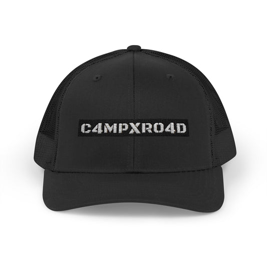 C4MPXRO4D logo Cap | Trucker Snapback Mesh Hat