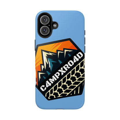 C4MPXRO4D Hexa Shield Camper Badge Phone Case | Tough Phone Case