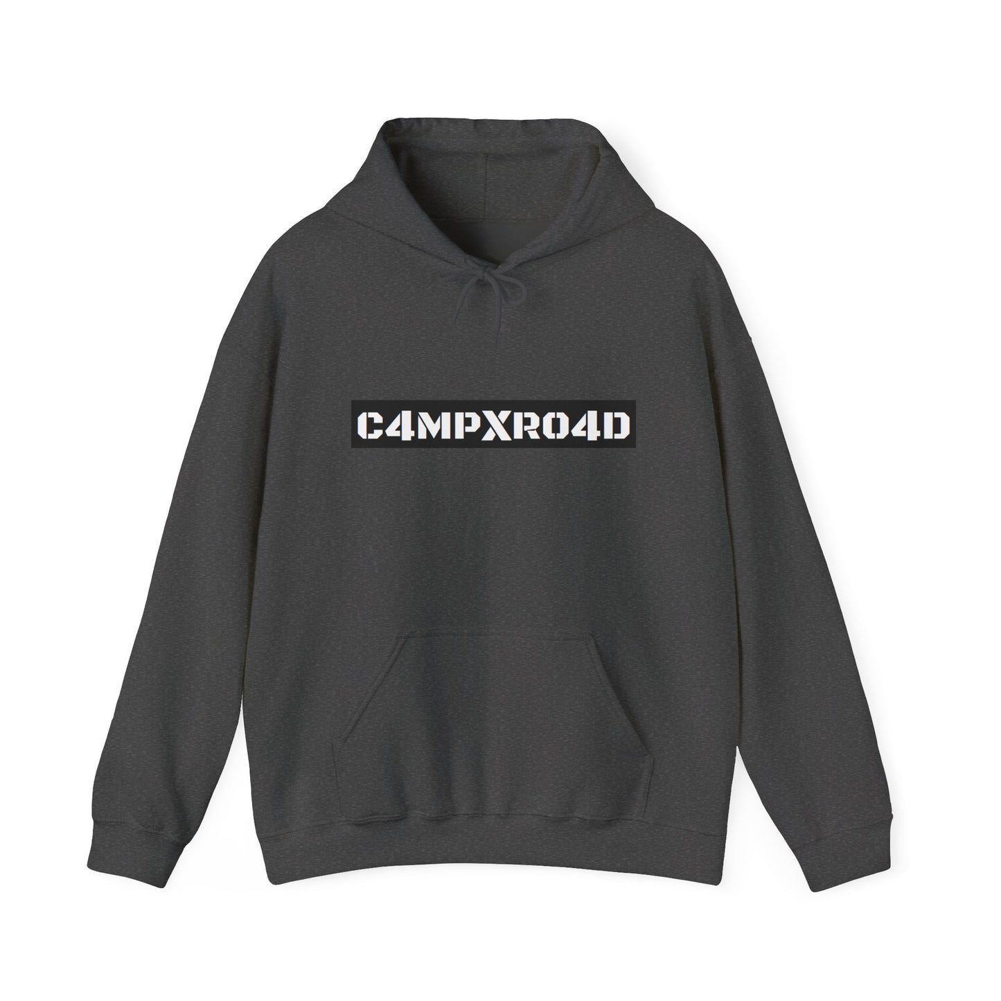 C4MPXR04D code logo Hoodie | Black streetwear graphic sweatshirt