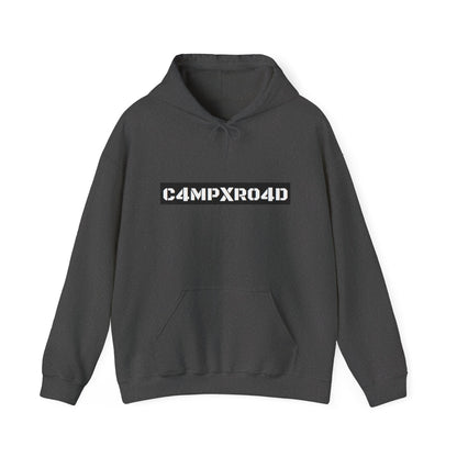 C4MPXR04D code logo Hoodie | Black streetwear graphic sweatshirt