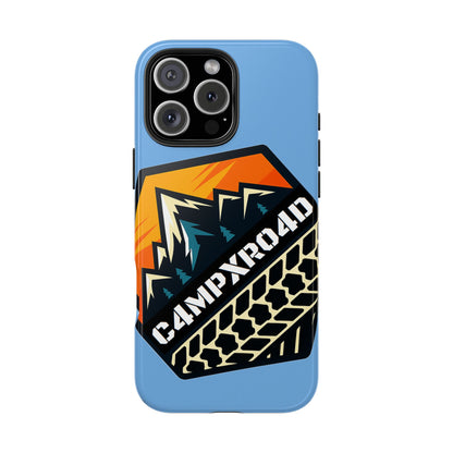 C4MPXRO4D Hexa Shield Camper Badge Phone Case | Tough Phone Case