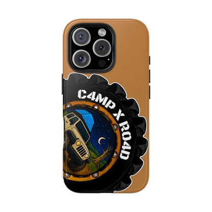 C4MPXRO4D Camper Badge Phone Case | Tough Phone Case