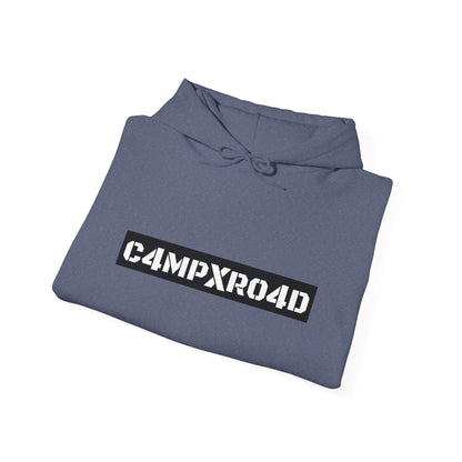 C4MPXR04D code logo Hoodie | Black streetwear graphic sweatshirt