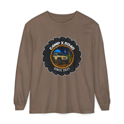 C4MPXRO4D Camper Badge T-Shirt | Long Sleeve