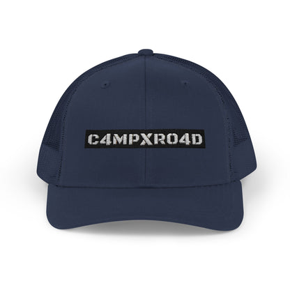 C4MPXRO4D logo Cap | Trucker Snapback Mesh Hat