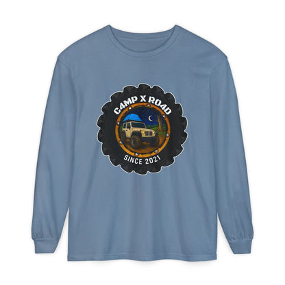C4MPXRO4D Camper Badge T-Shirt | Long Sleeve