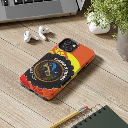 C4MPXRO4D Summer Camper Badge Phone Case | Tough Phone Case