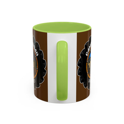 C4MPXRO4D Camper Badge Mug | Accent Coffee Mug 11oz 15oz