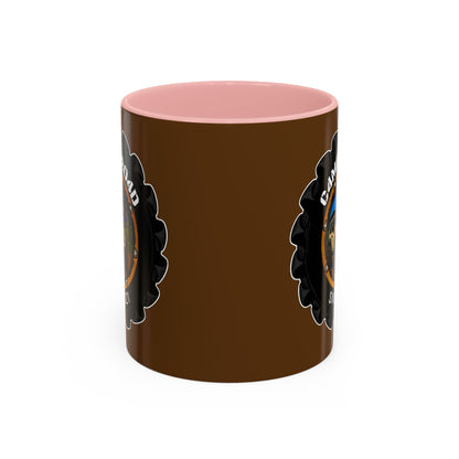 C4MPXRO4D Camper Badge Mug | Accent Coffee Mug 11oz 15oz