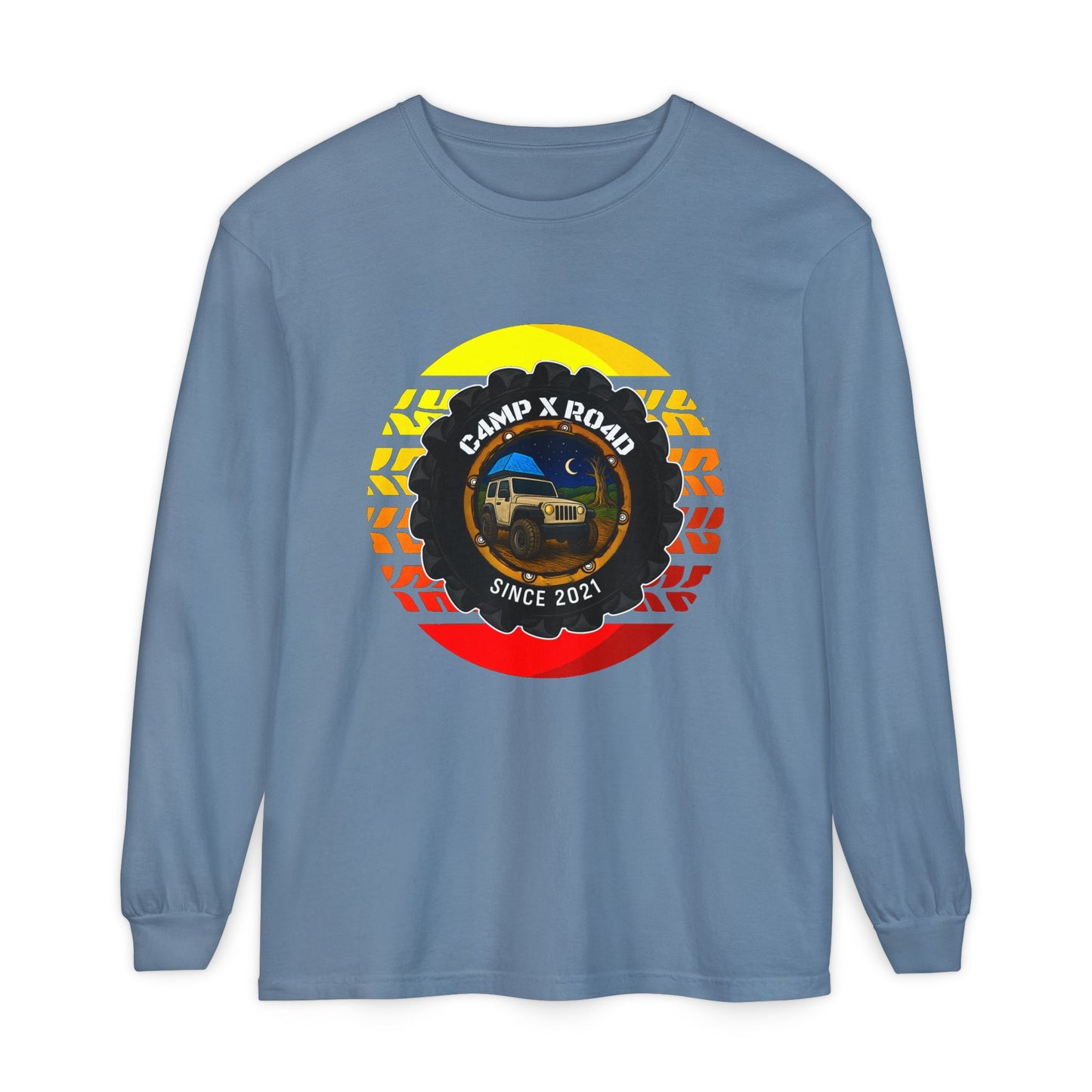 C4MPXRO4D Summer Camper Badge T-Shirt | Long Sleeve