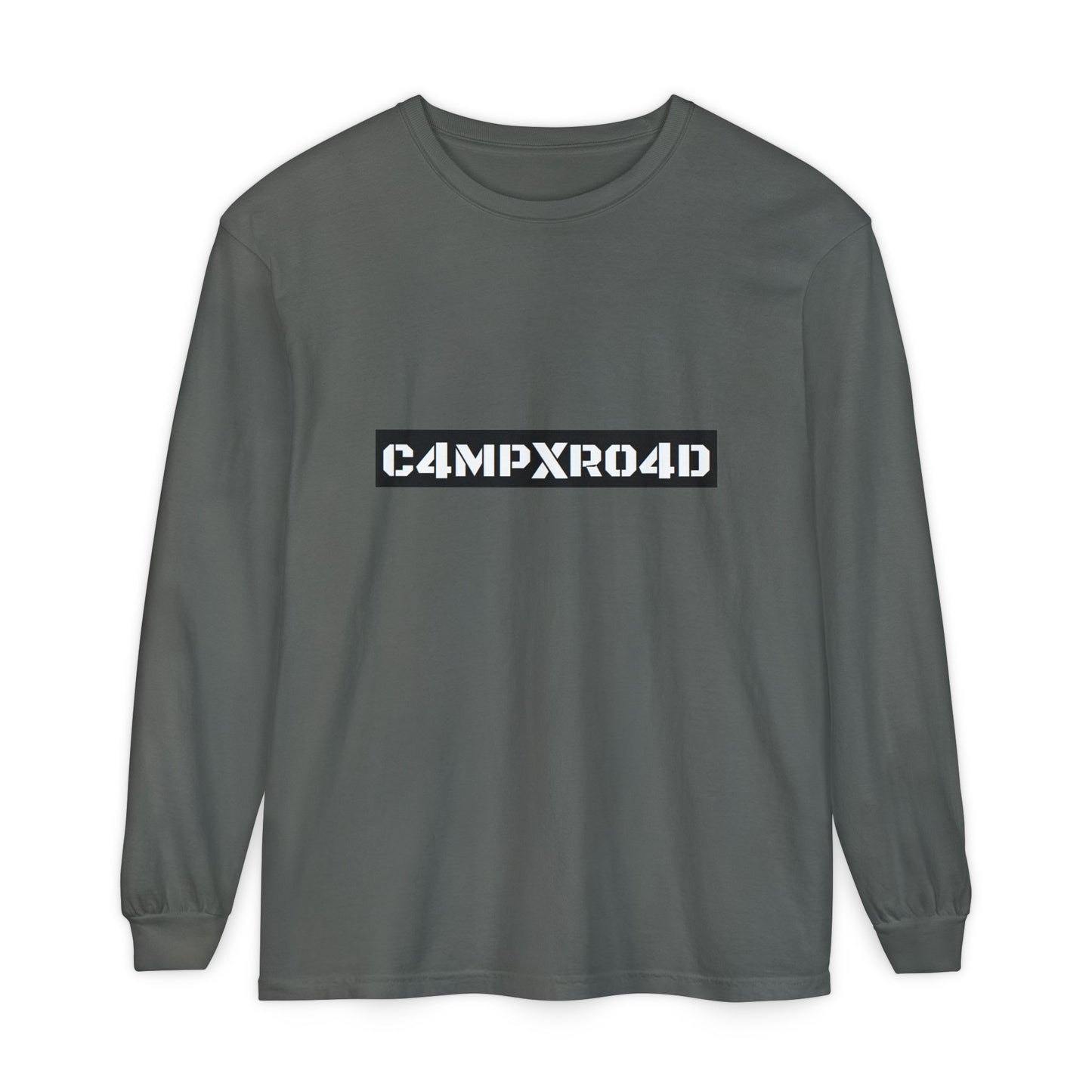 C4MPXR04D Barcode Logo T-Shirt | Long Sleeve