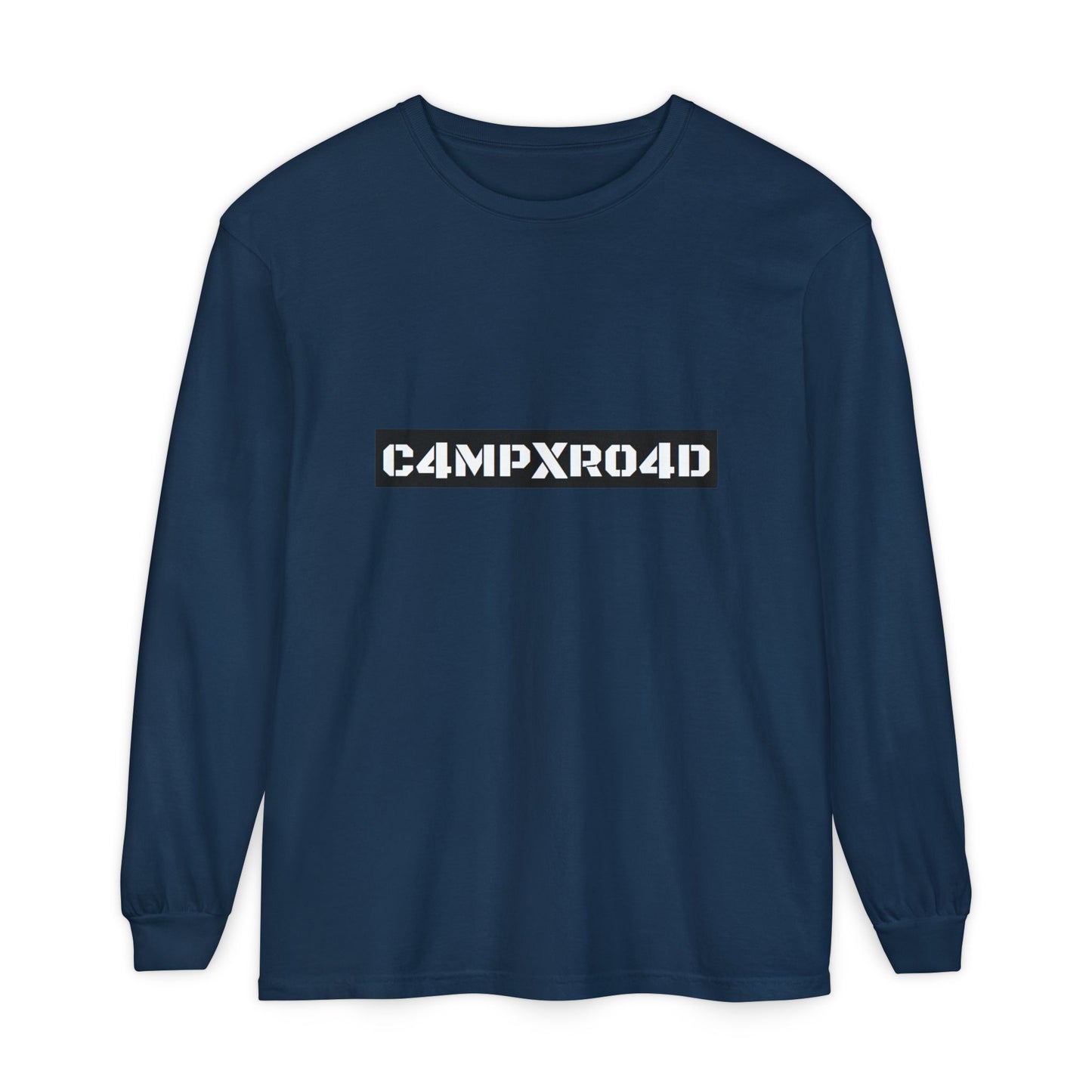 C4MPXR04D Barcode Logo T-Shirt | Long Sleeve