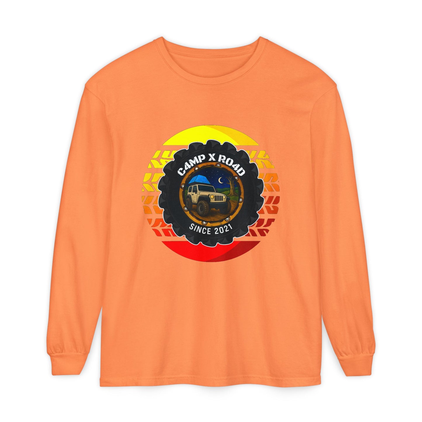 C4MPXRO4D Summer Camper Badge T-Shirt | Long Sleeve