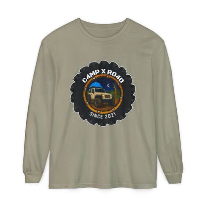 C4MPXRO4D Camper Badge T-Shirt | Long Sleeve