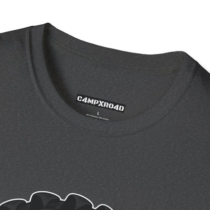 C4MPXRO4D Camper Badge Soft Tee | Graphic T-Shirt