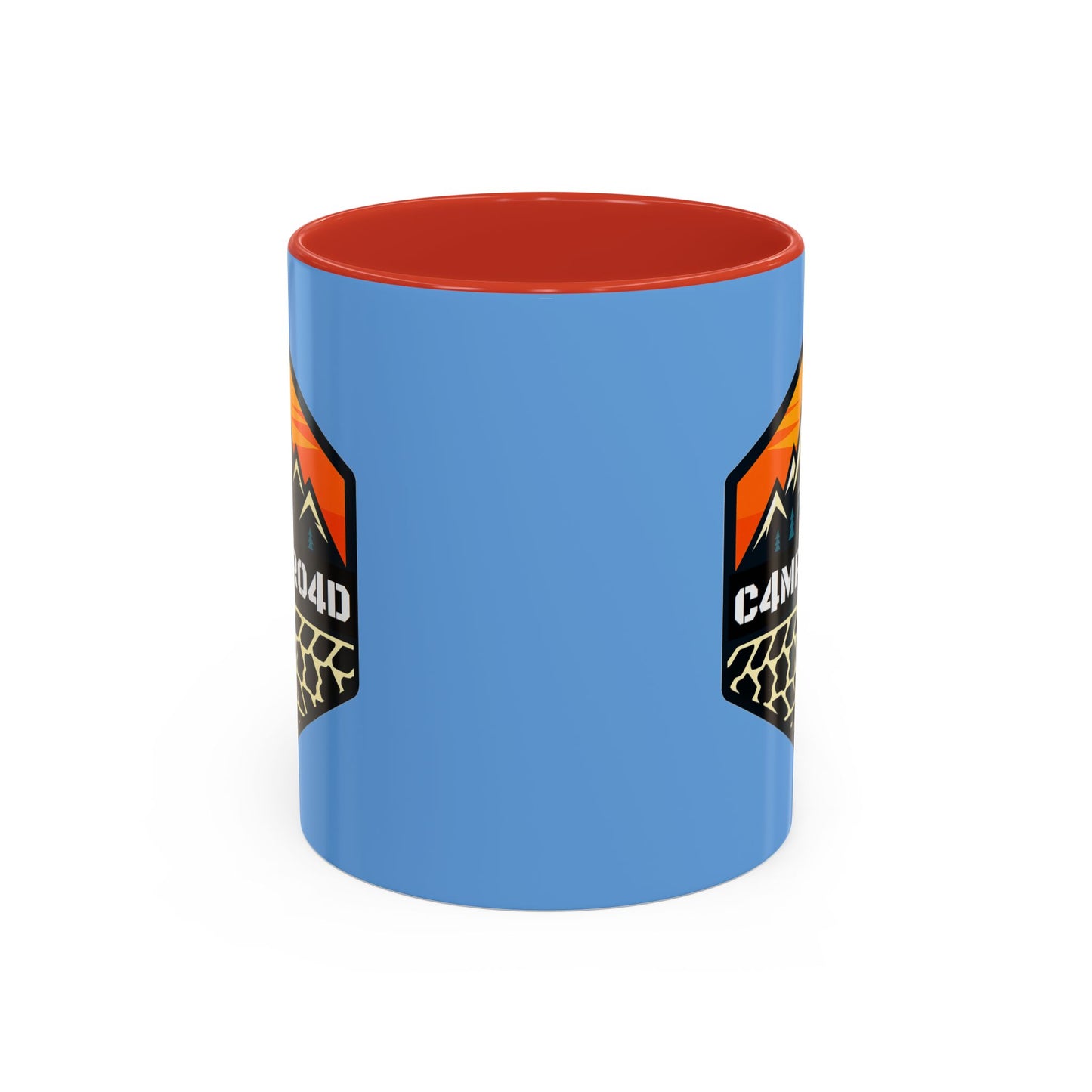 C4MPXRO4D Hexa Shield Camper Badge Mug | Accent Coffee Mug 11oz 15oz