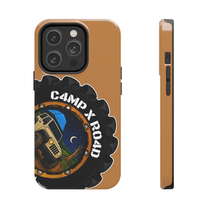 C4MPXRO4D Camper Badge Phone Case | Tough Phone Case