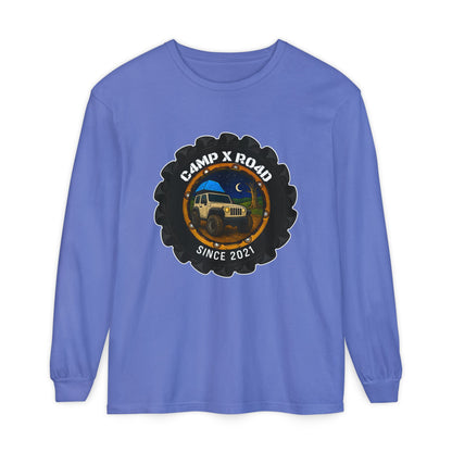 C4MPXRO4D Camper Badge T-Shirt | Long Sleeve