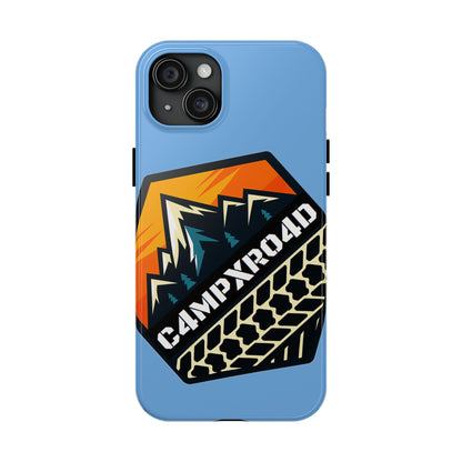 C4MPXRO4D Hexa Shield Camper Badge Phone Case | Tough Phone Case