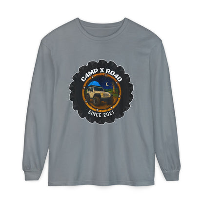 C4MPXRO4D Camper Badge T-Shirt | Long Sleeve