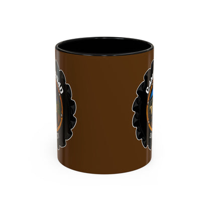 C4MPXRO4D Camper Badge Mug | Accent Coffee Mug 11oz 15oz
