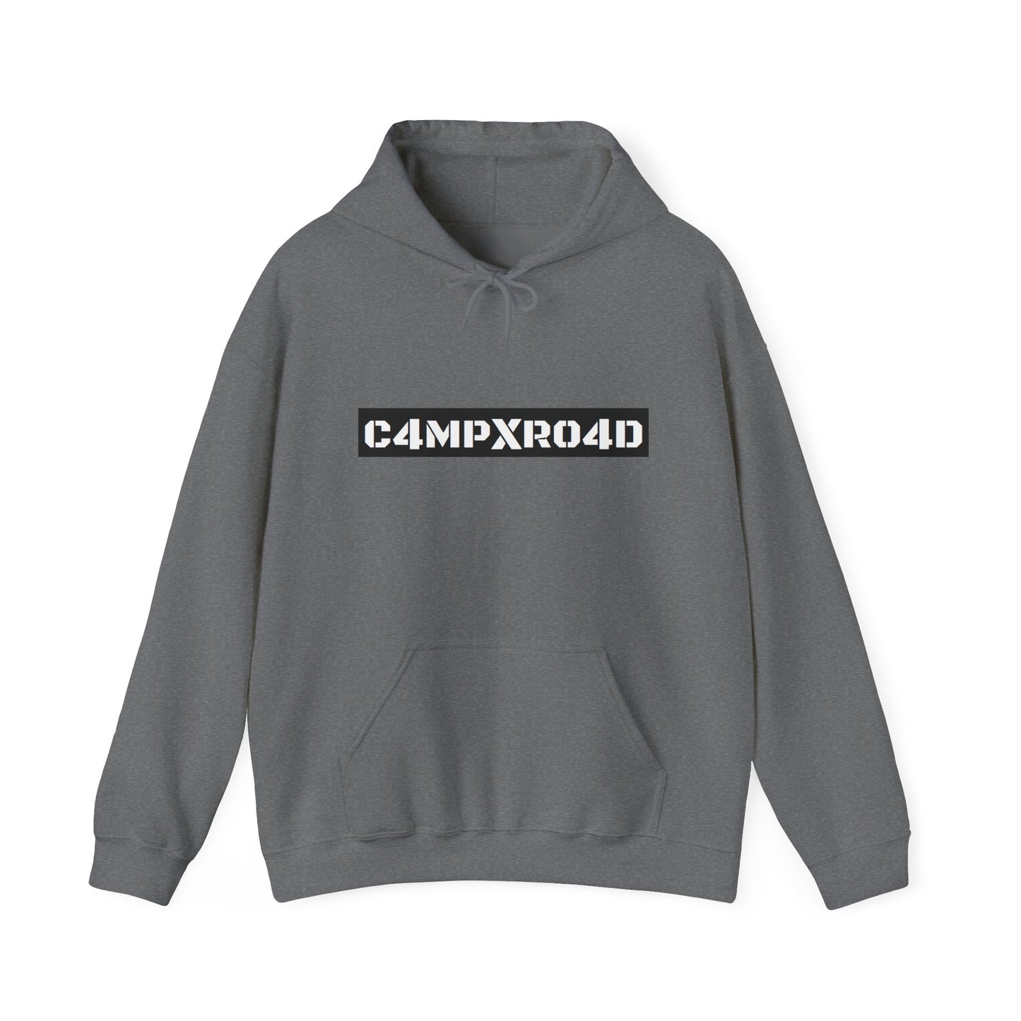 C4MPXR04D code logo Hoodie | Black streetwear graphic sweatshirt