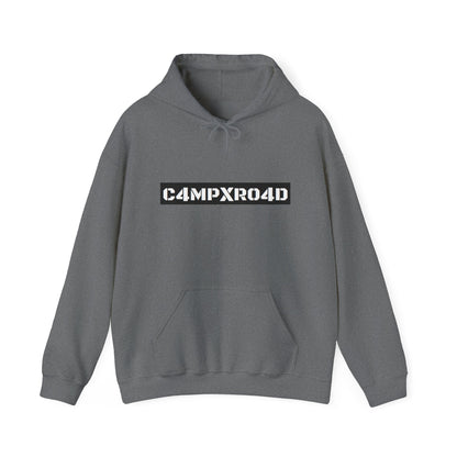 C4MPXR04D code logo Hoodie | Black streetwear graphic sweatshirt