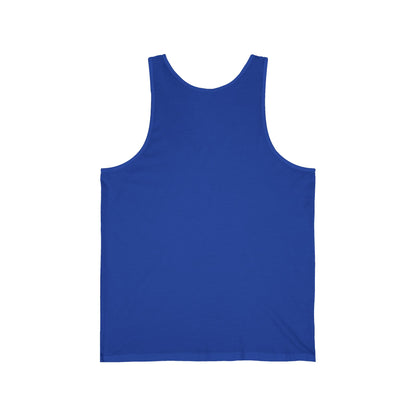 C4MPXRO4D Summer Camper Badge Tank Top | Gaming Techwear Hacker Style