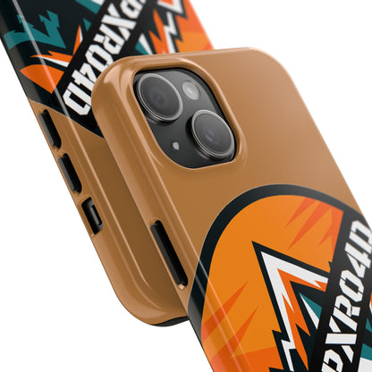 C4MPXRO4D Rounded Shield Camper Badge Phone Case | Tough Phone Case