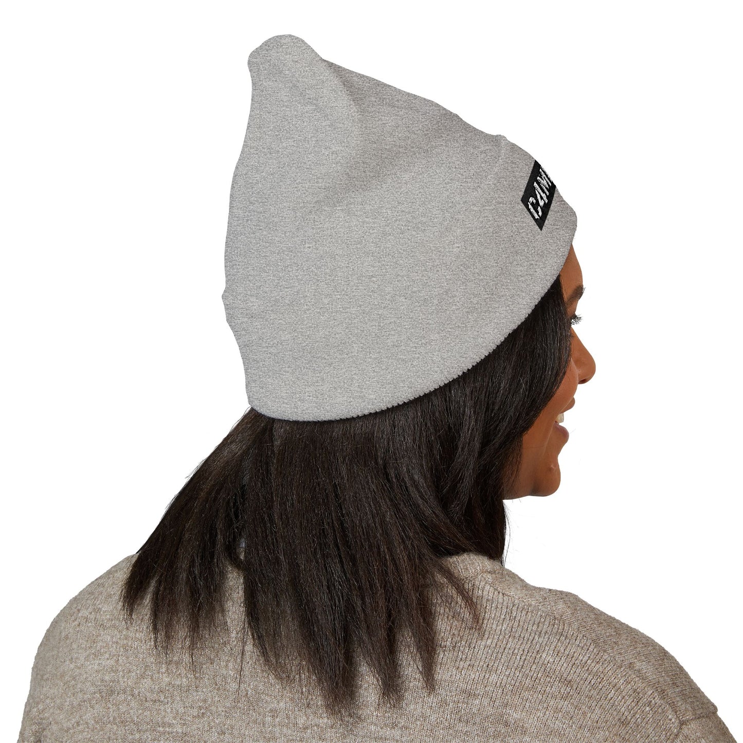 C4MPXR04D Embroidered Beanie | Cuffed Knit Hat
