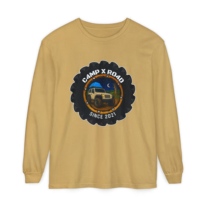 C4MPXRO4D Camper Badge T-Shirt | Long Sleeve