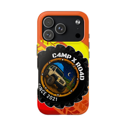 C4MPXRO4D Summer Camper Badge Phone Case | Tough Phone Case