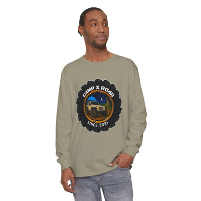 C4MPXRO4D Camper Badge T-Shirt | Long Sleeve