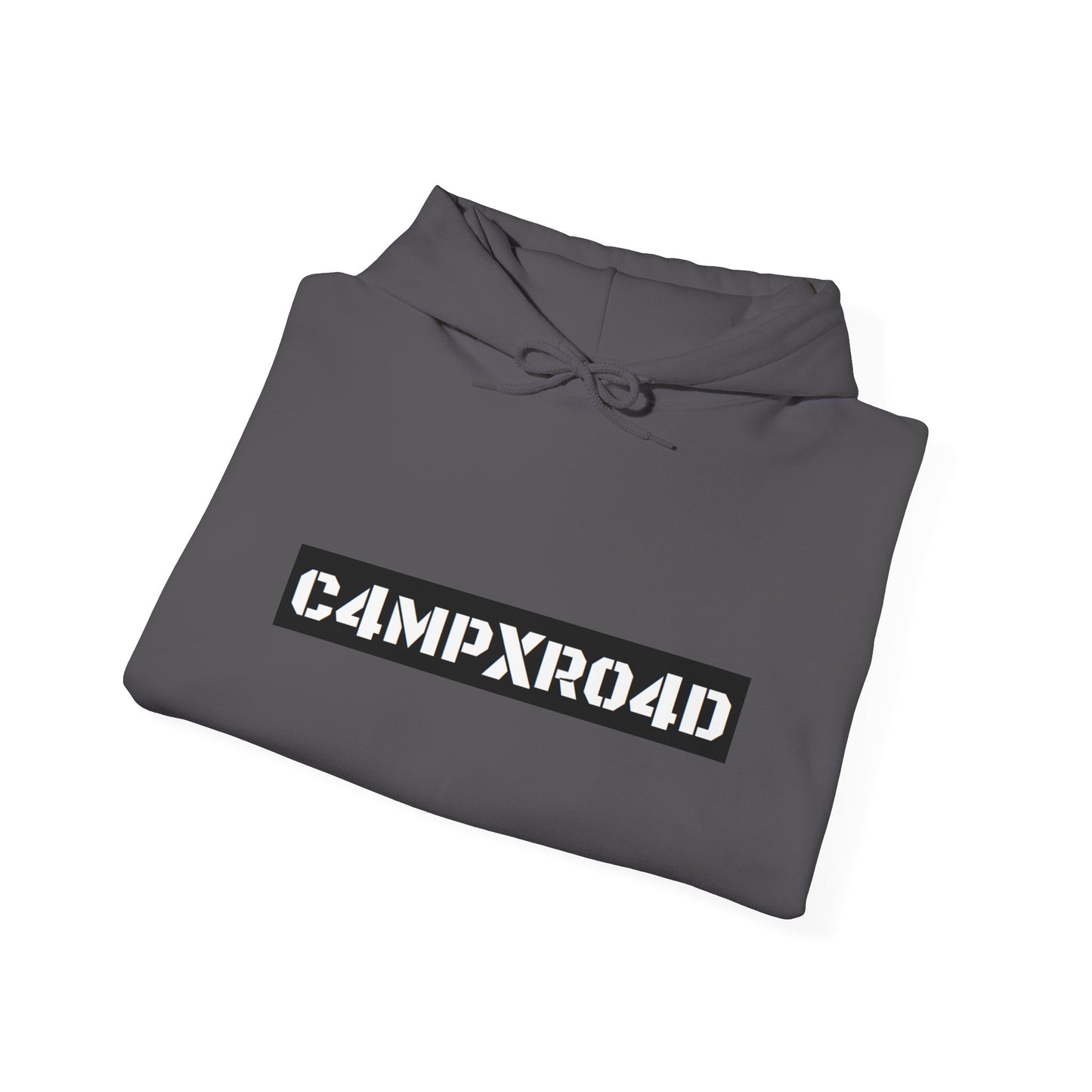 C4MPXR04D code logo Hoodie | Black streetwear graphic sweatshirt
