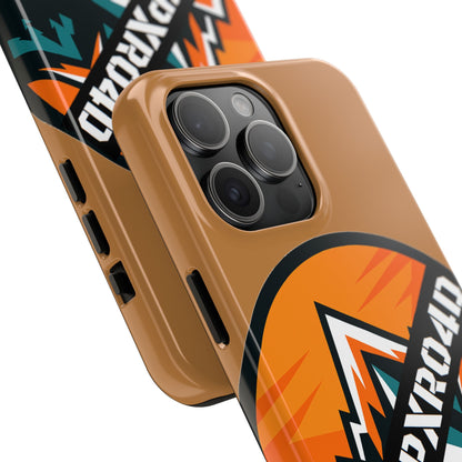 C4MPXRO4D Rounded Shield Camper Badge Phone Case | Tough Phone Case