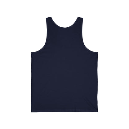 C4MPXRO4D Rounded Shield Camper Badge Tank Top | Gaming Techwear Hacker Style