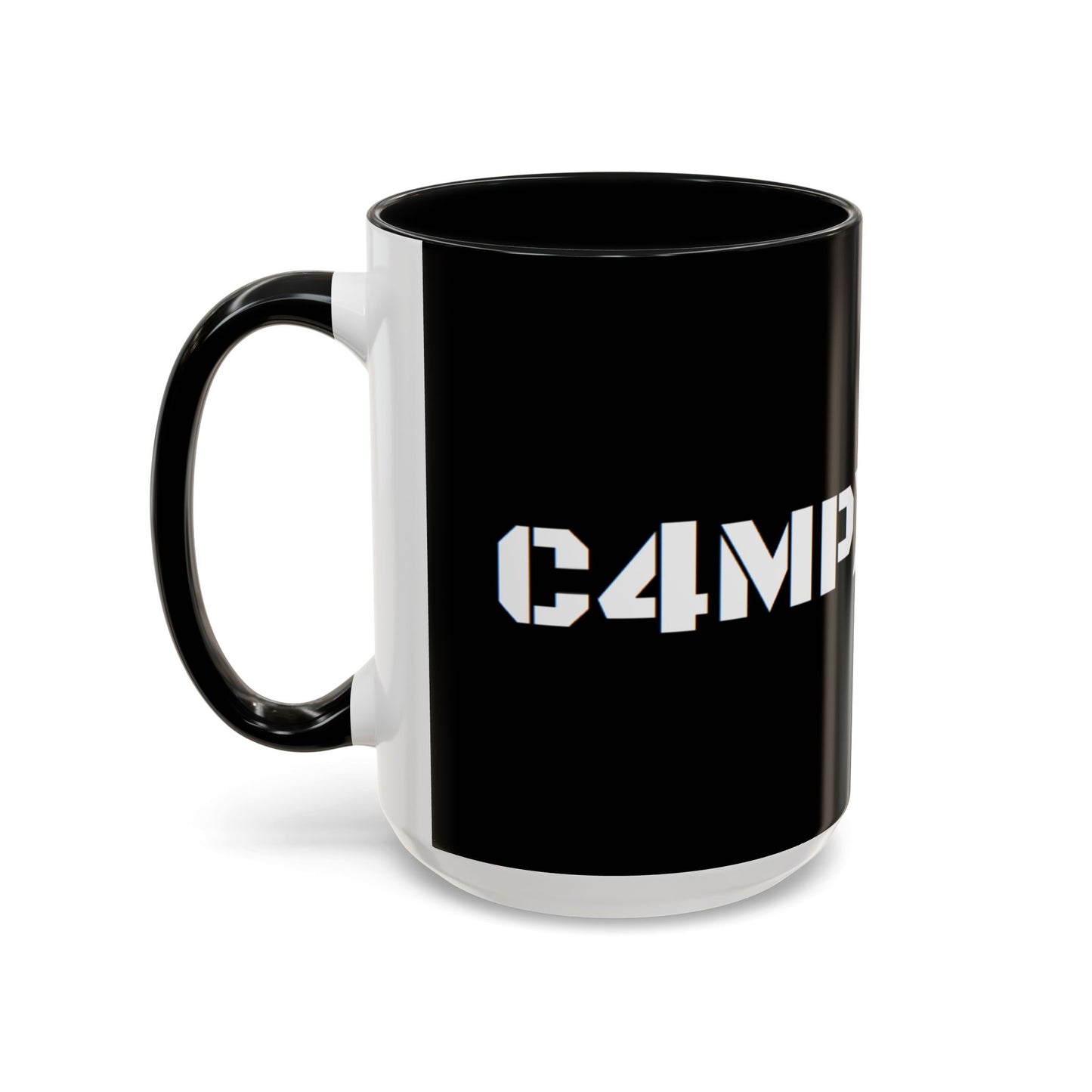 C4MPXR04D Text Logo Mug | Accent Coffee Mug 11oz 15oz