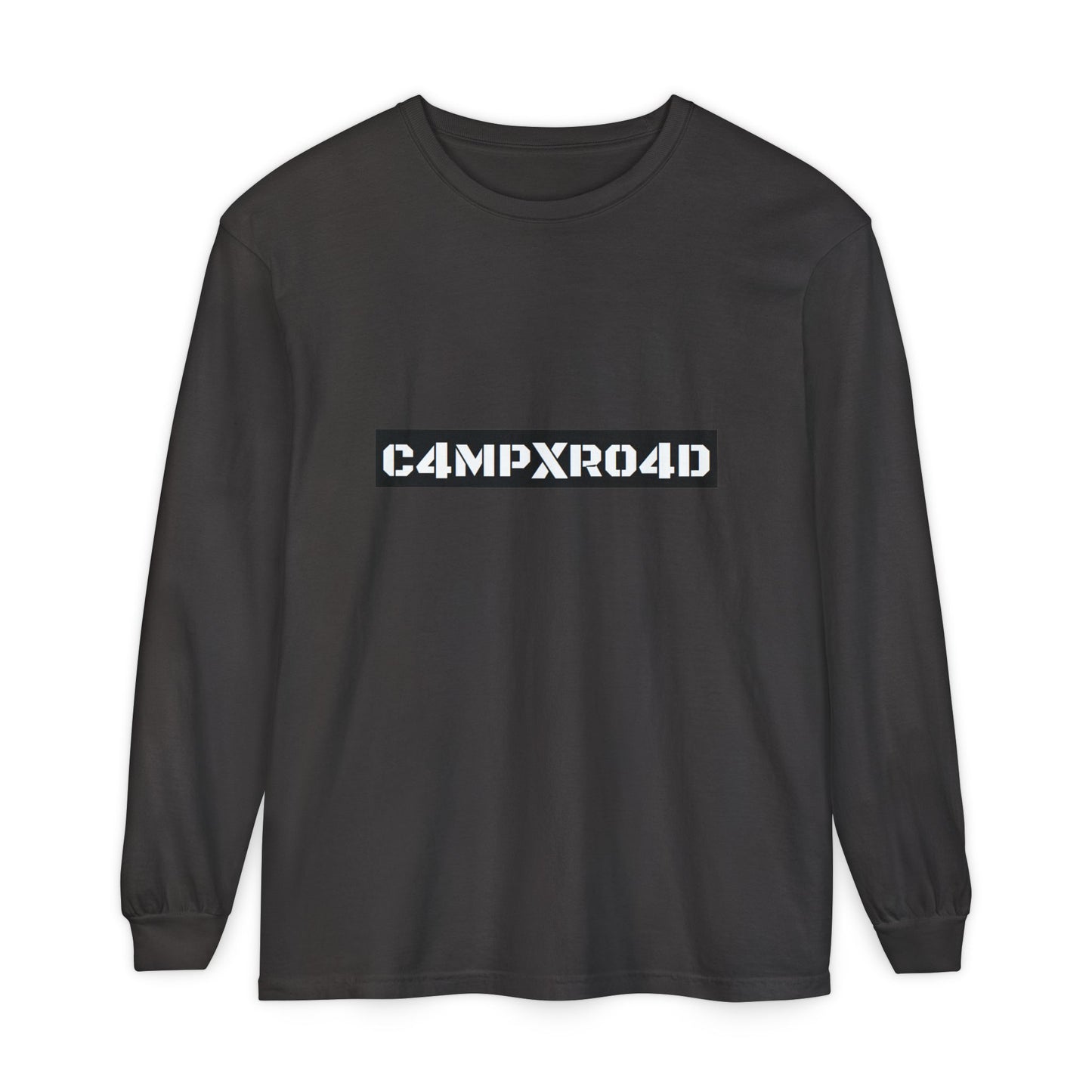 C4MPXR04D Barcode Logo T-Shirt | Long Sleeve
