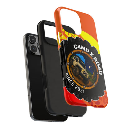 C4MPXRO4D Summer Camper Badge Phone Case | Tough Phone Case