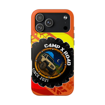 C4MPXRO4D Summer Camper Badge Phone Case | Tough Phone Case