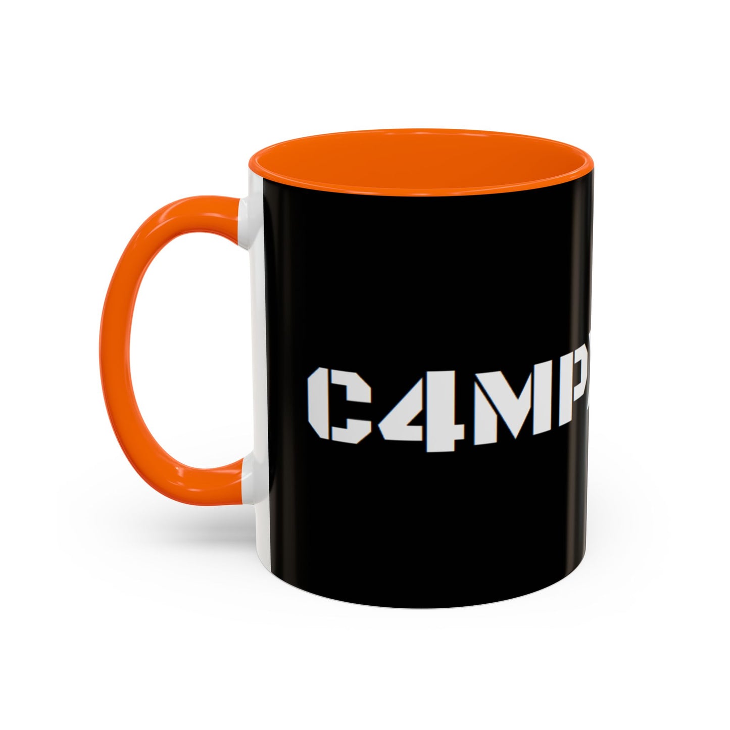 C4MPXR04D Text Logo Mug | Accent Coffee Mug 11oz 15oz