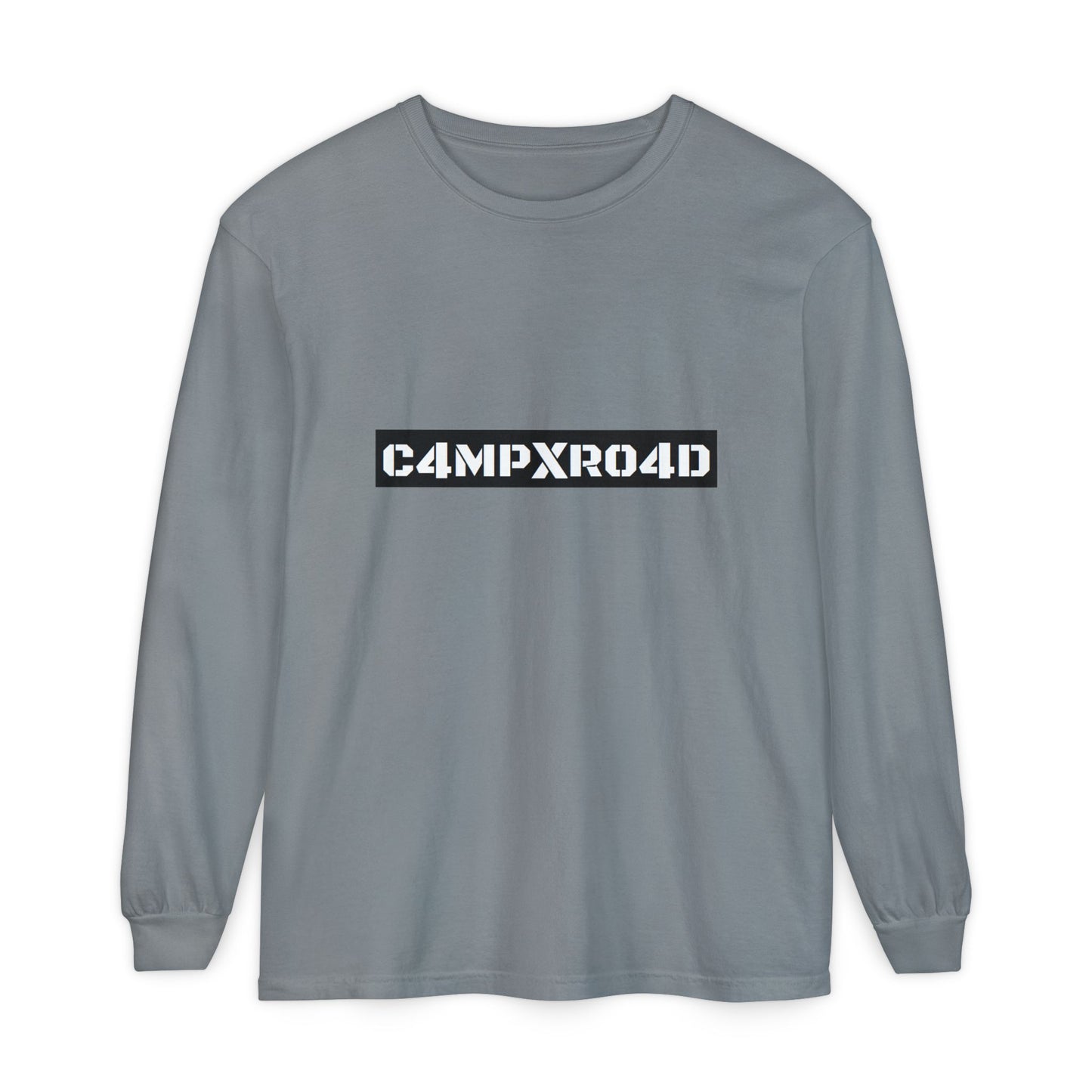 C4MPXR04D Barcode Logo T-Shirt | Long Sleeve