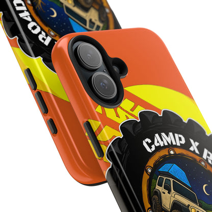 C4MPXRO4D Summer Camper Badge Phone Case | Tough Phone Case