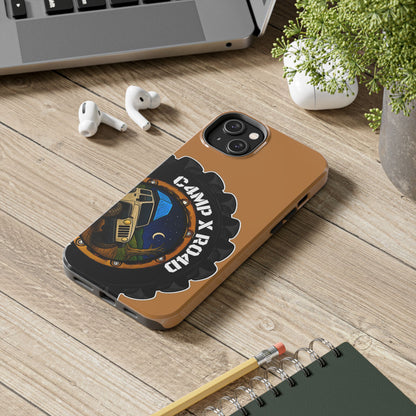 C4MPXRO4D Camper Badge Phone Case | Tough Phone Case