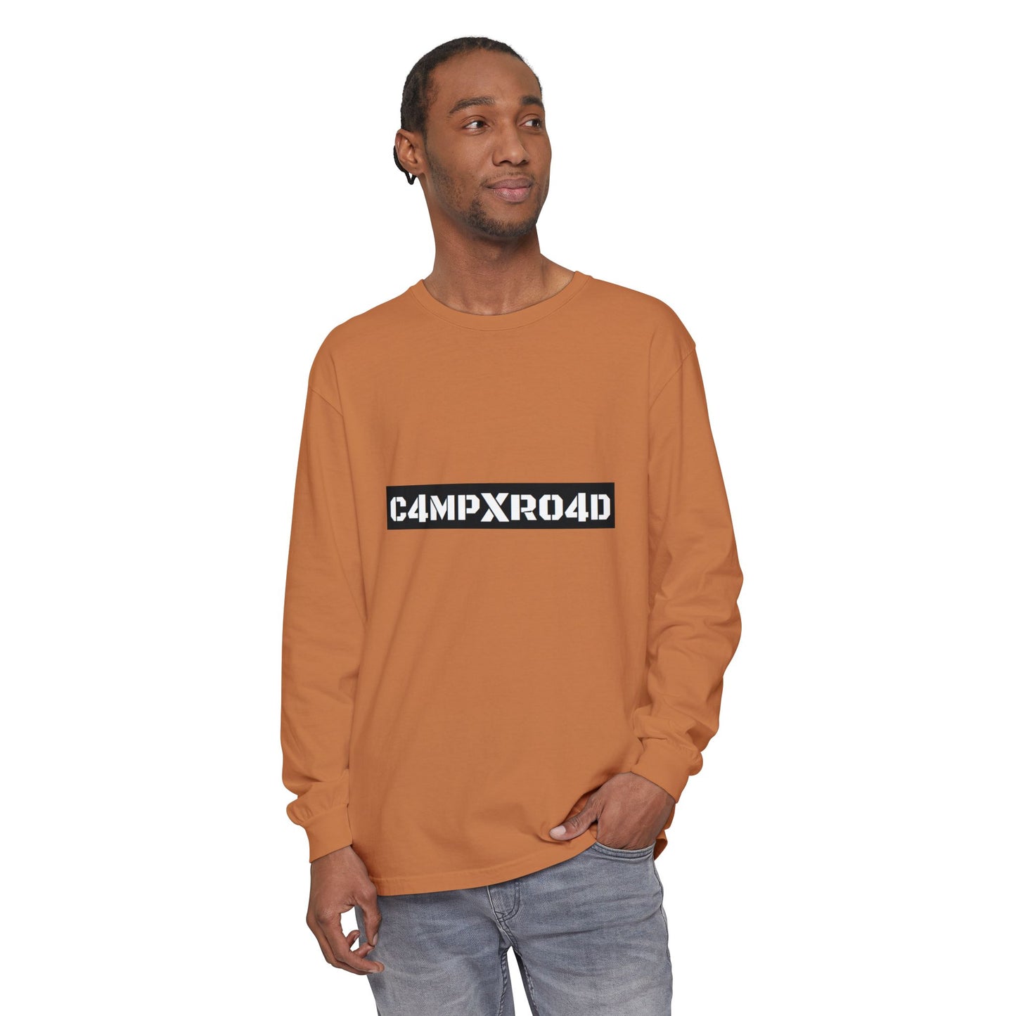C4MPXR04D Barcode Logo T-Shirt | Long Sleeve