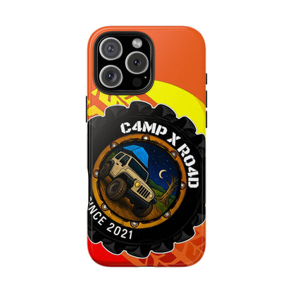 C4MPXRO4D Summer Camper Badge Phone Case | Tough Phone Case