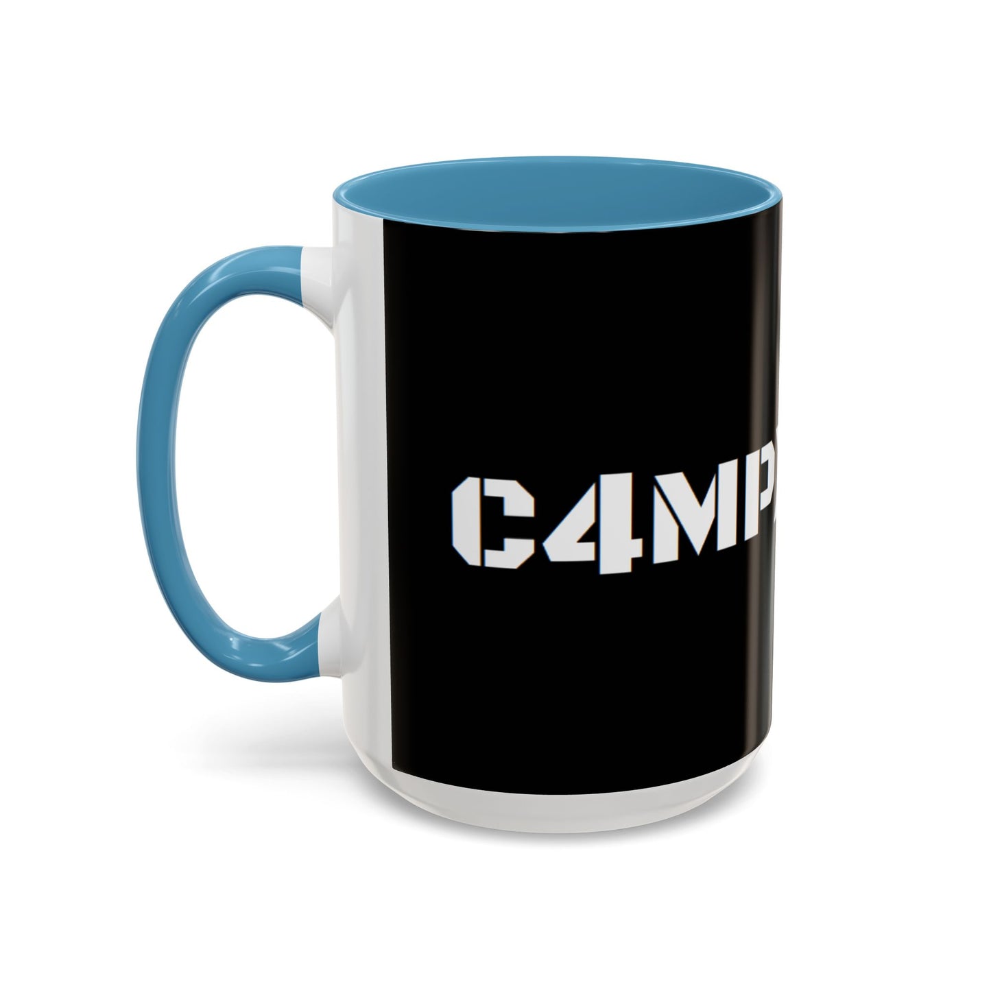 C4MPXR04D Text Logo Mug | Accent Coffee Mug 11oz 15oz