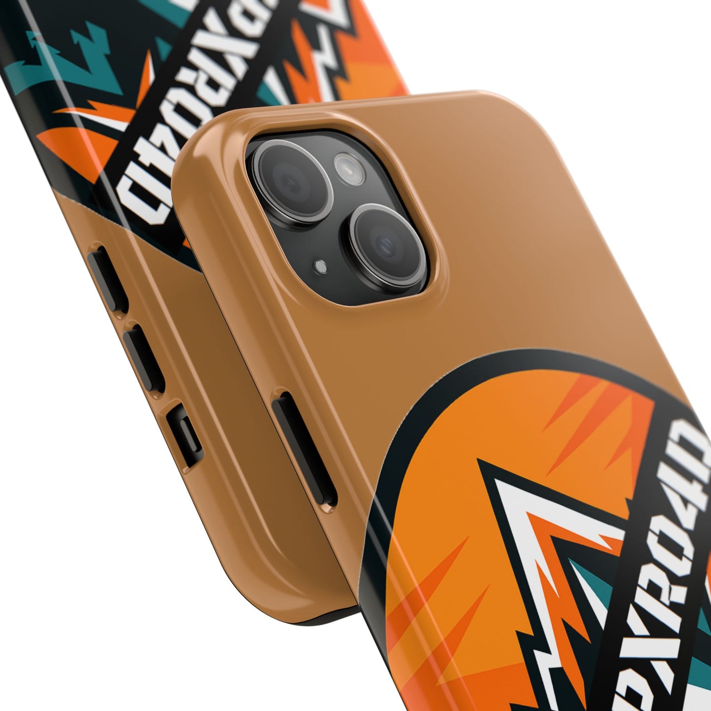 C4MPXRO4D Rounded Shield Camper Badge Phone Case | Tough Phone Case