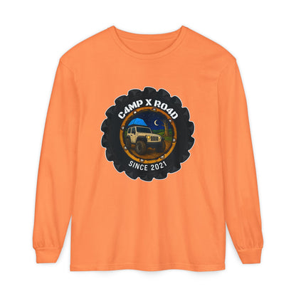 C4MPXRO4D Camper Badge T-Shirt | Long Sleeve