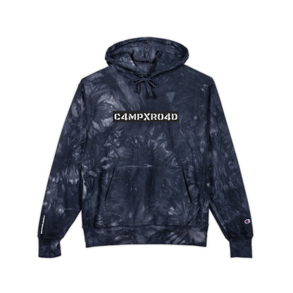 C4MPXRO4D Tie-Dye Hoodie | Embroidered Logo